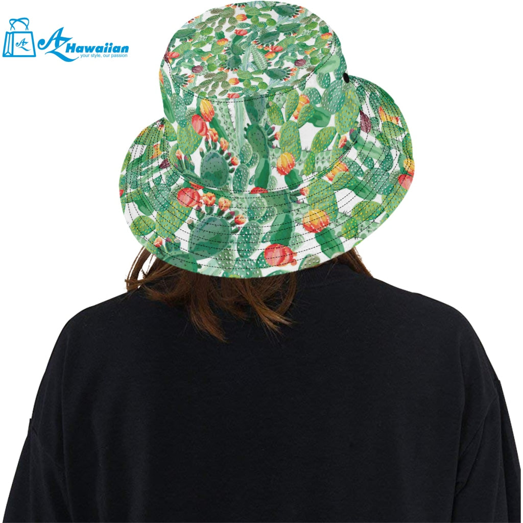 Cactus design pattern copy Unisex Bucket Hat