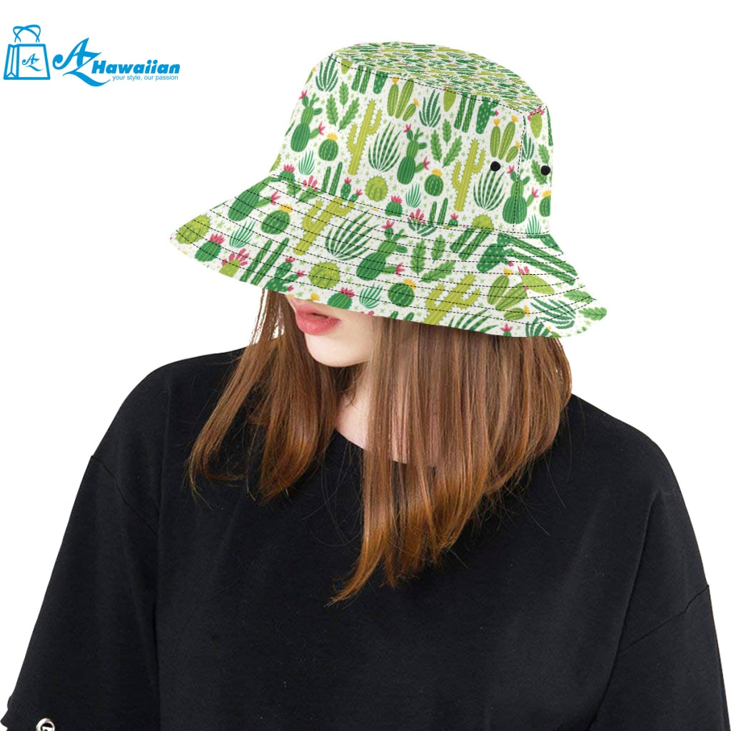 Cactus pattern copy Unisex Bucket Hat