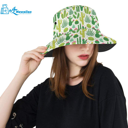 Cactus pattern copy Unisex Bucket Hat