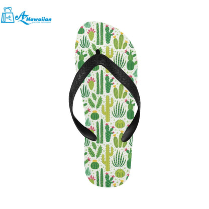 Cactus pattern copy Unisex Flip Flops