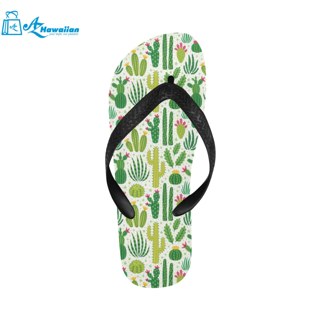 Cactus pattern copy Unisex Flip Flops