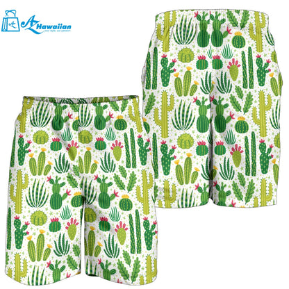 Cactus Pattern Men Shorts