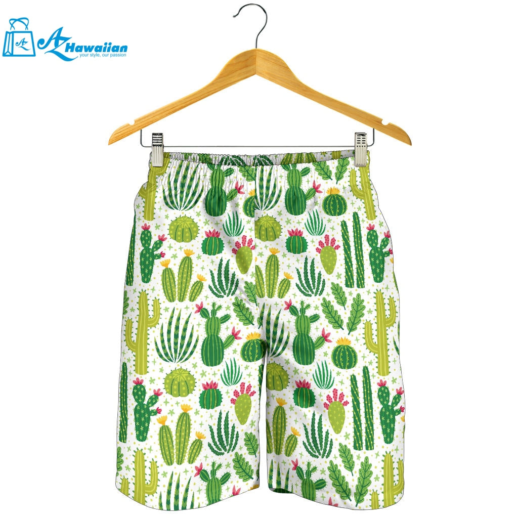 Cactus Pattern Men Shorts