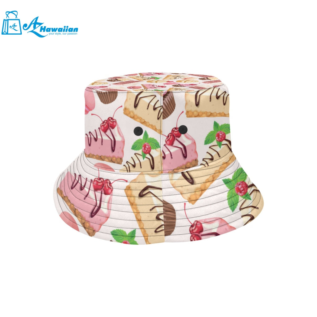 Cake cupcake sweets pattern Unisex Bucket Hat