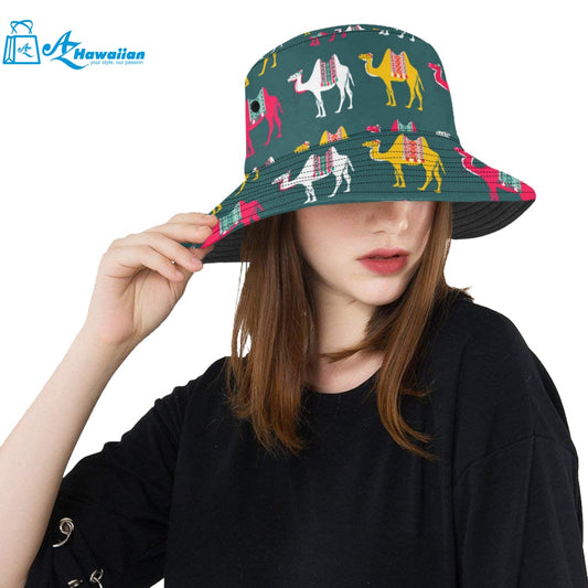 Camel pattern Unisex Bucket Hat