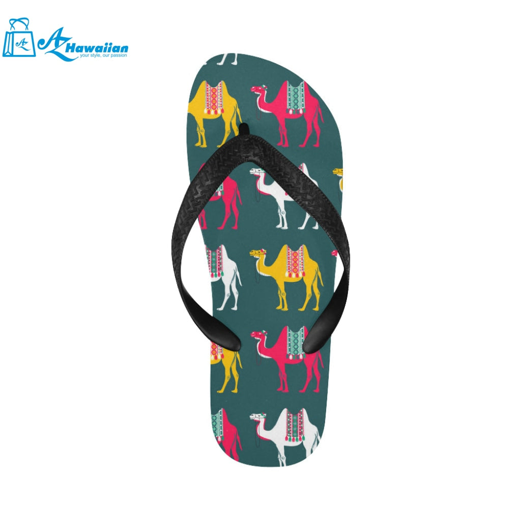 Camel pattern Unisex Flip Flops