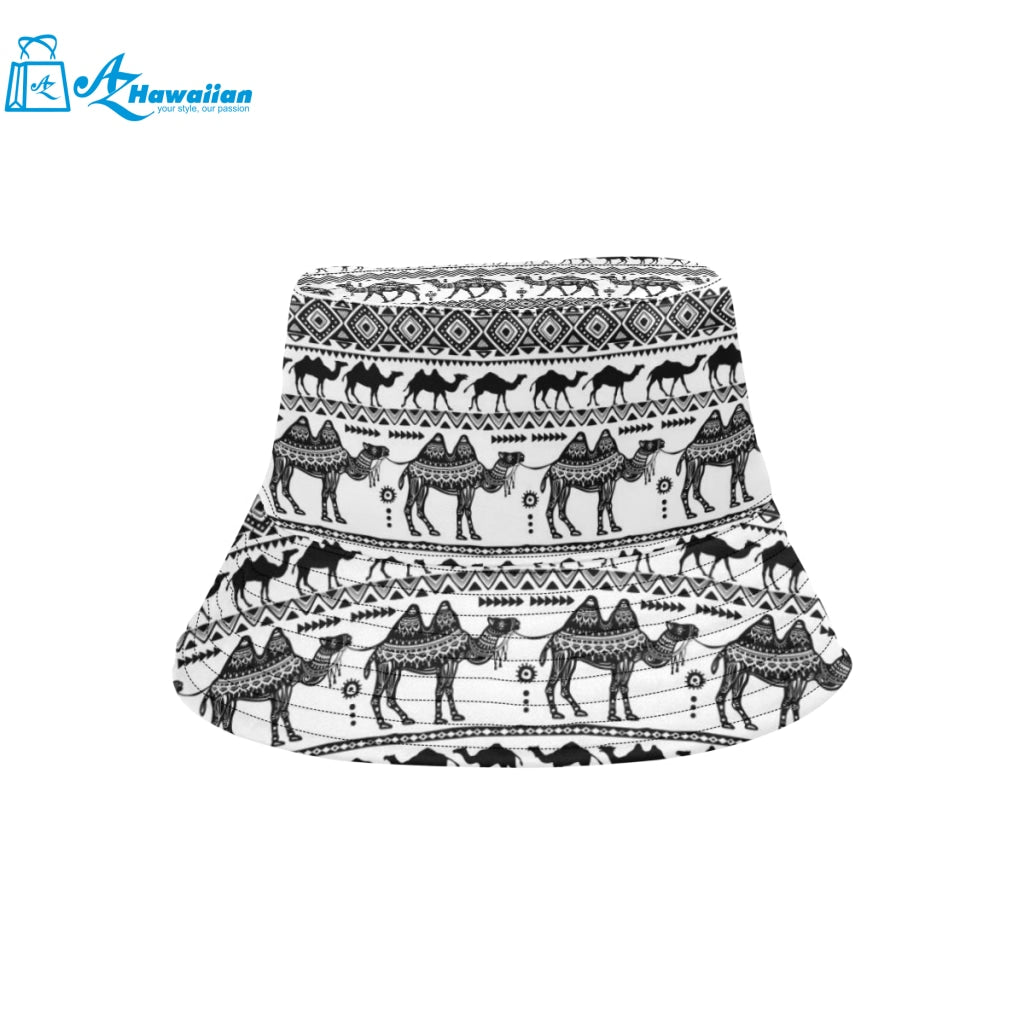 Camel polynesian tribal pattern Unisex Bucket Hat