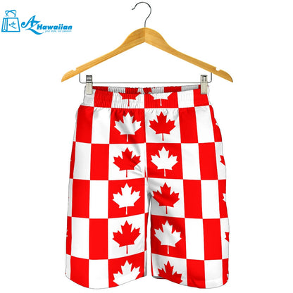 Canada Pattern Print Design 05 Men Shorts