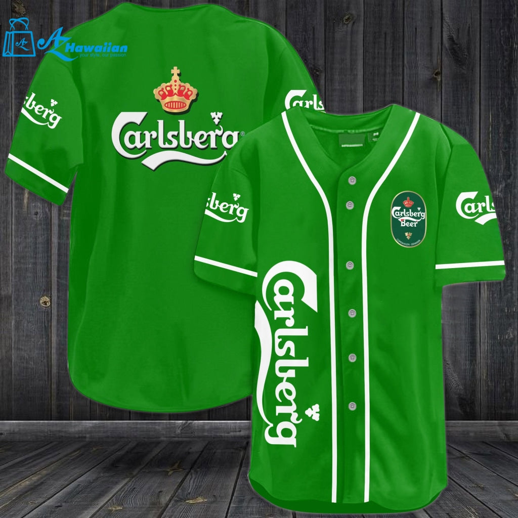 Carlsberg Beer Baseball Jersey 