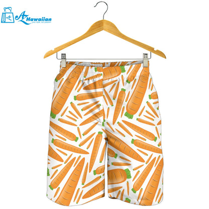 Carrot Pattern Print Design 02 Men Shorts