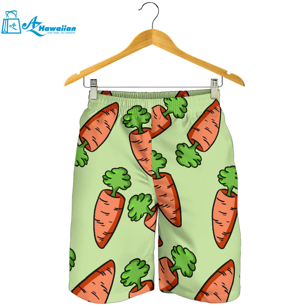 Carrot Pattern Print Design 05 Men Shorts