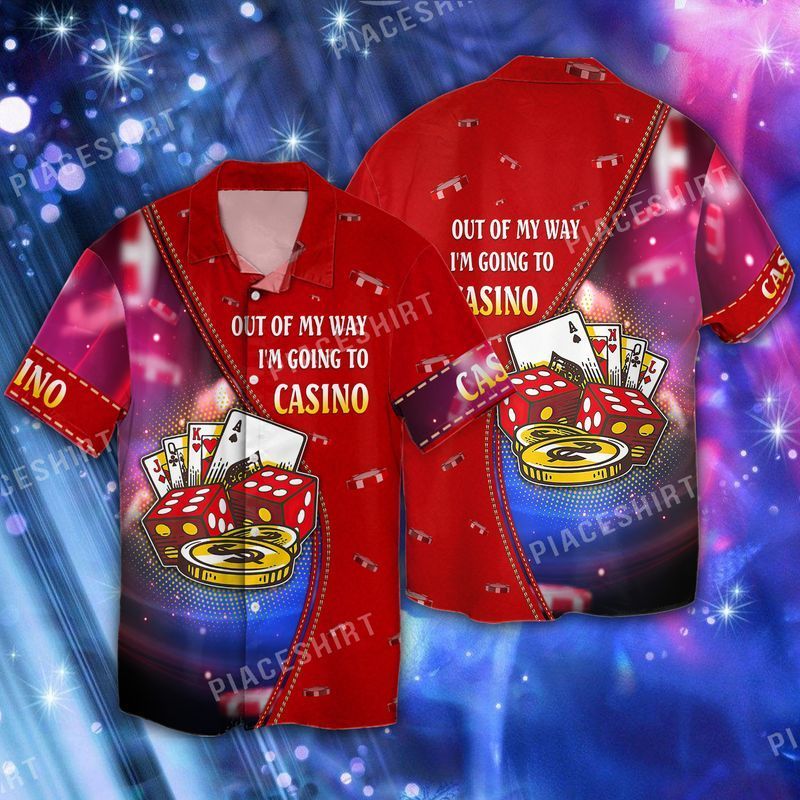 Casino Out My Way I Am Going To Casino For Men And Women Graphic Print Short Sleeve 