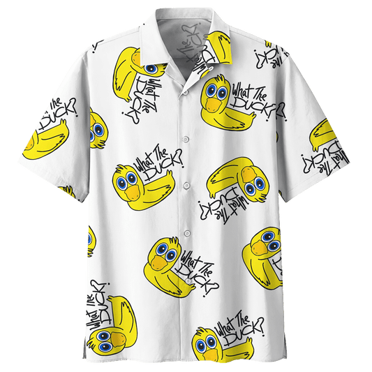 Duck  White High Quality Unisex Hawaiian Shirt For Men And Women Dhc17063627