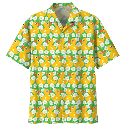 Duck  Yellow High Quality Unisex Hawaiian Shirt For Men And Women Dhc17063642