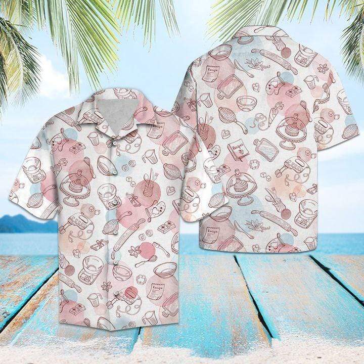 Baking Life Unisex Hawaiian Shirts #L