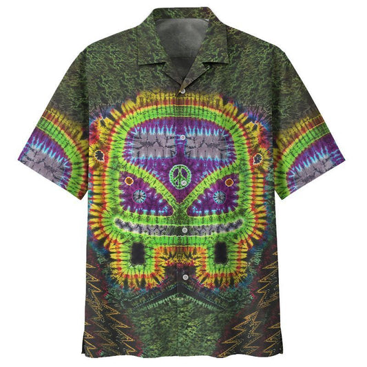 Hippie Van   Green High Quality Unisex Hawaiian Shirt For Men And Women Dhc17063496