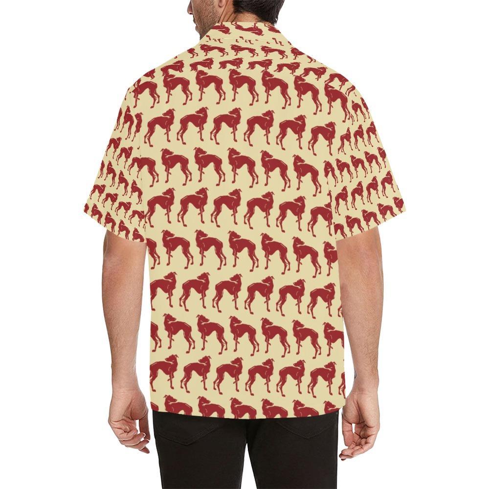 Whippets Print Design Hawaiian Shirt