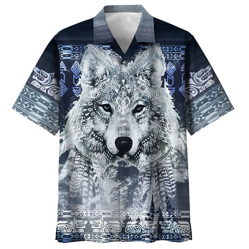 Indigenous  Gray Amazing Design Unisex Hawaiian Shirt For Men And Women Dhc17063914