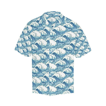 Wave Japan Style Print Design Lks3 Hawaiian Shirt