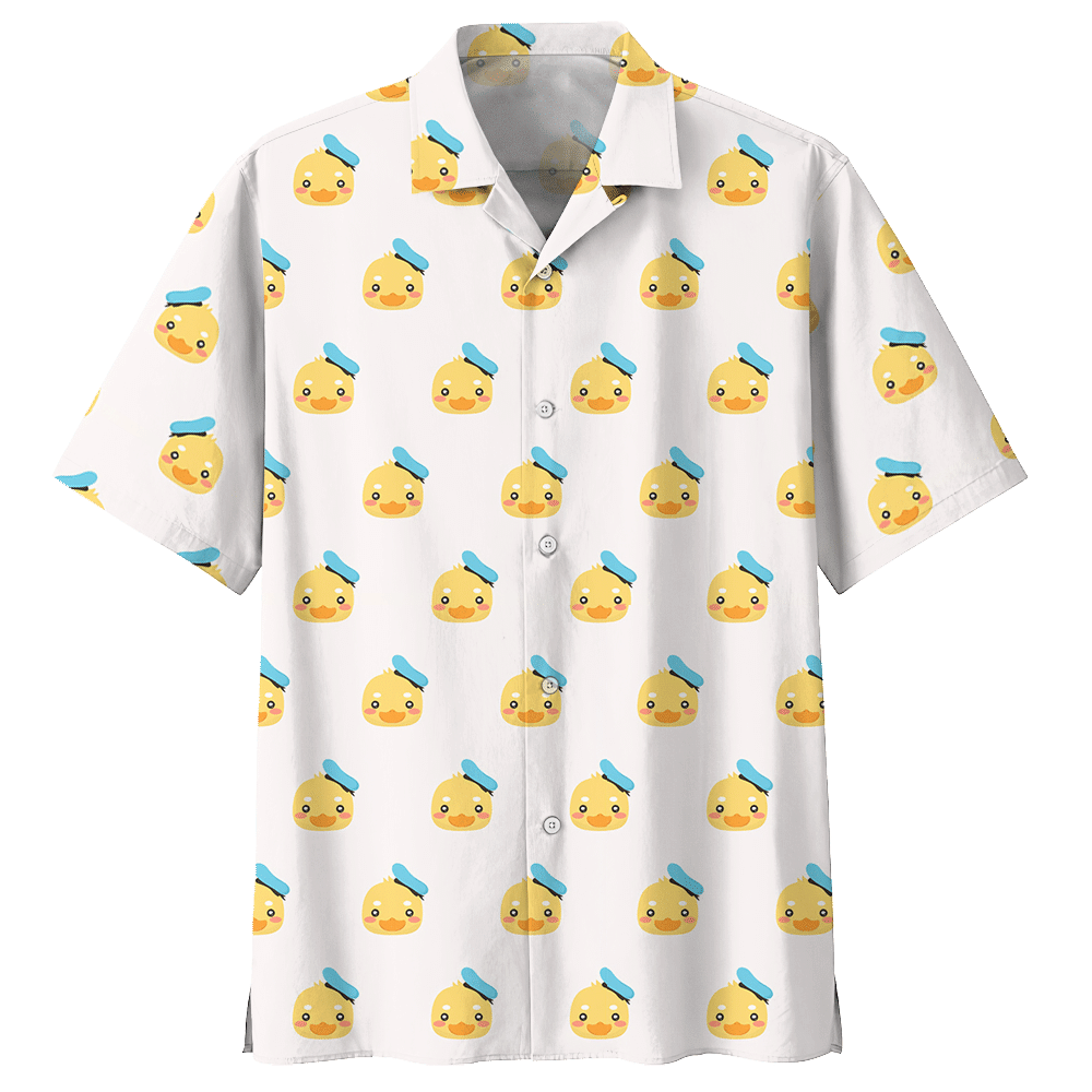 Duck  White Unique Design Unisex Hawaiian Shirt For Men And Women Dhc17063644