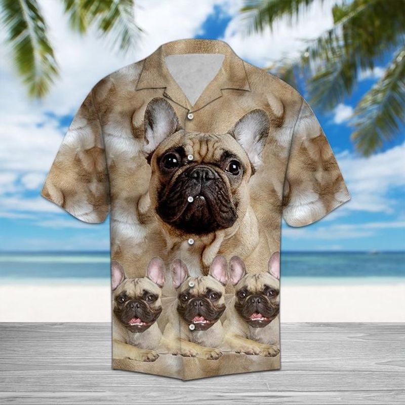 French Bulldog Great  Tan High Quality Unisex Hawaiian Shirt For Men And Women Dhc17064029