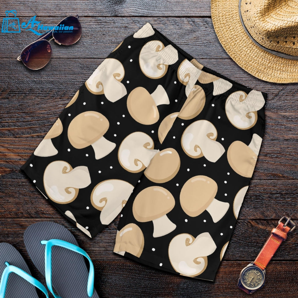 Champignon Mushroom Pattern Men Shorts