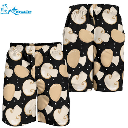 Champignon Mushroom Pattern Men Shorts