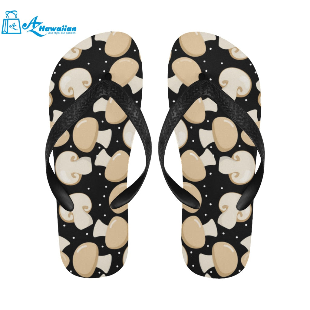 Champignon mushroom pattern Unisex Flip Flops