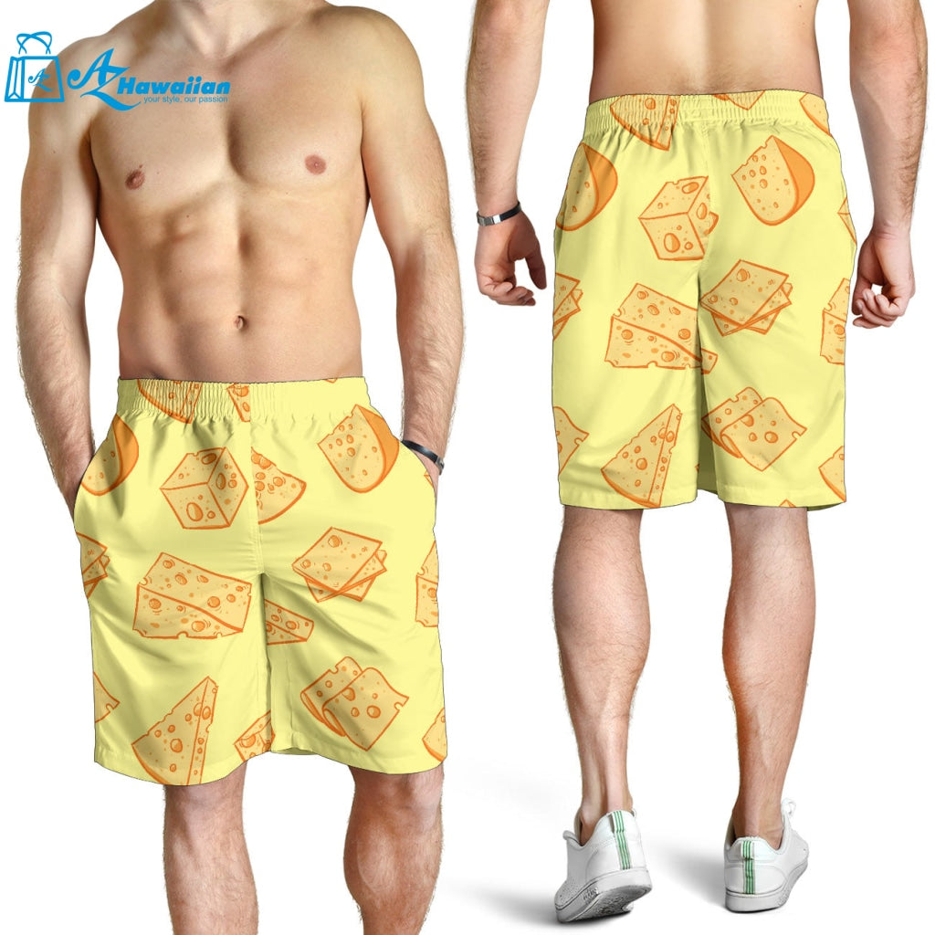 Cheese Design Pattern Men Shorts