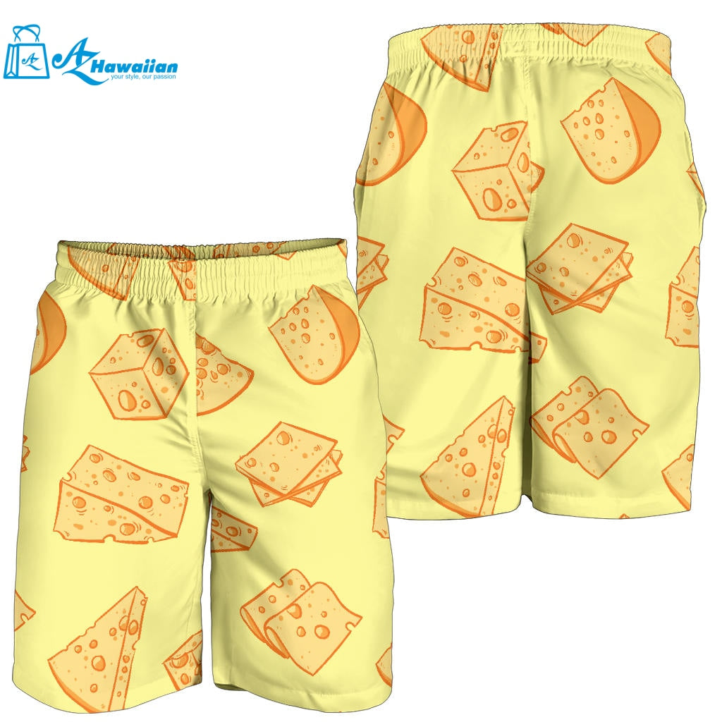 Cheese Design Pattern Men Shorts