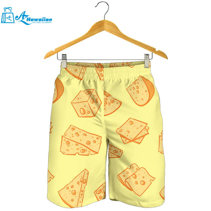 Cheese Design Pattern Men Shorts