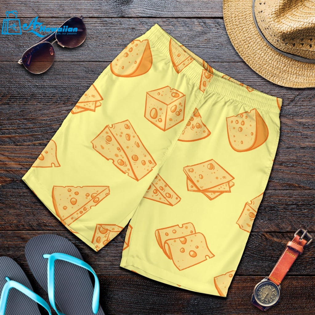 Cheese Design Pattern Men Shorts