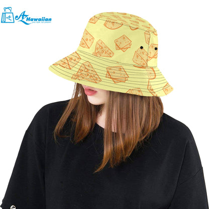 Cheese design pattern Unisex Bucket Hat