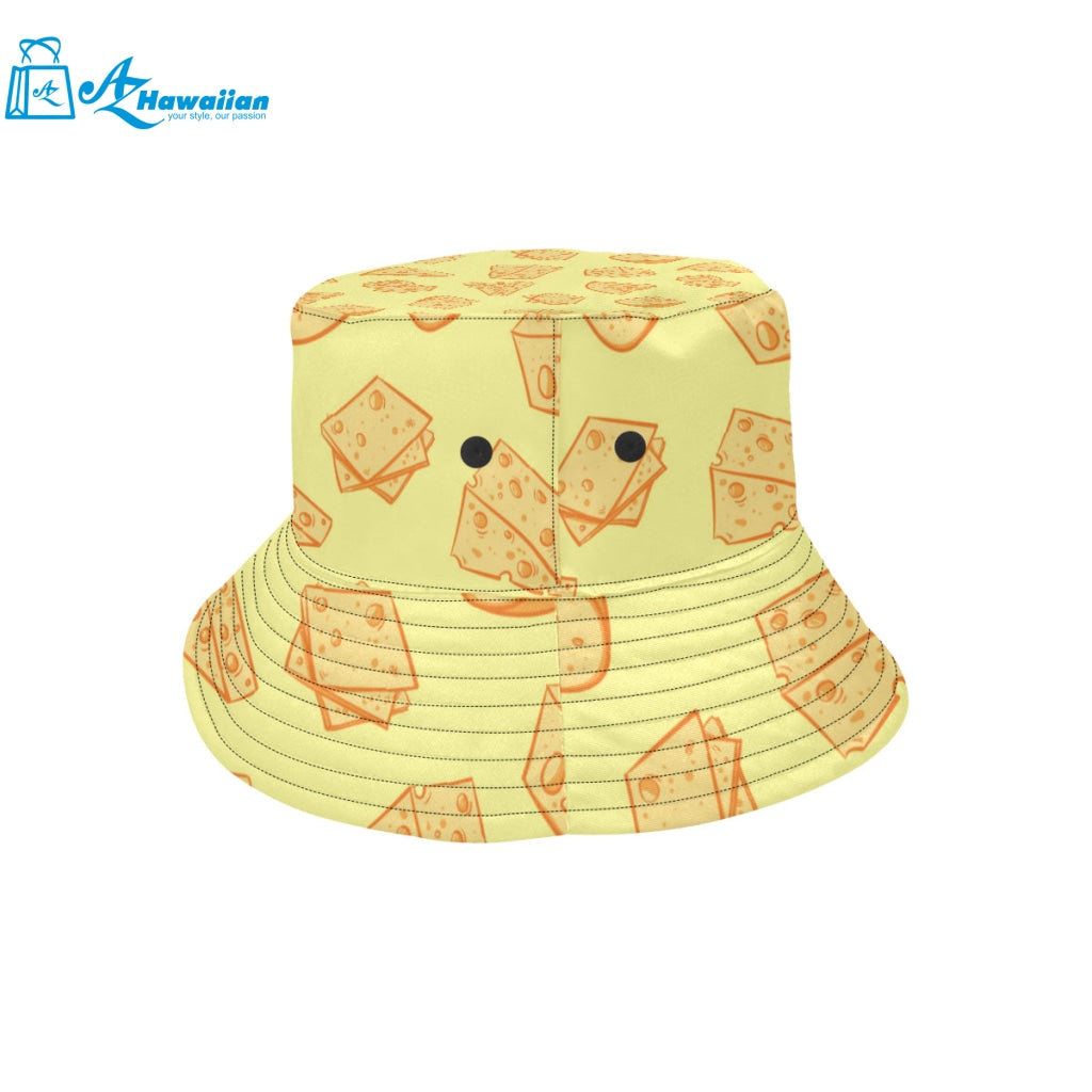 Cheese design pattern Unisex Bucket Hat