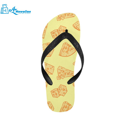 Cheese design pattern Unisex Flip Flops