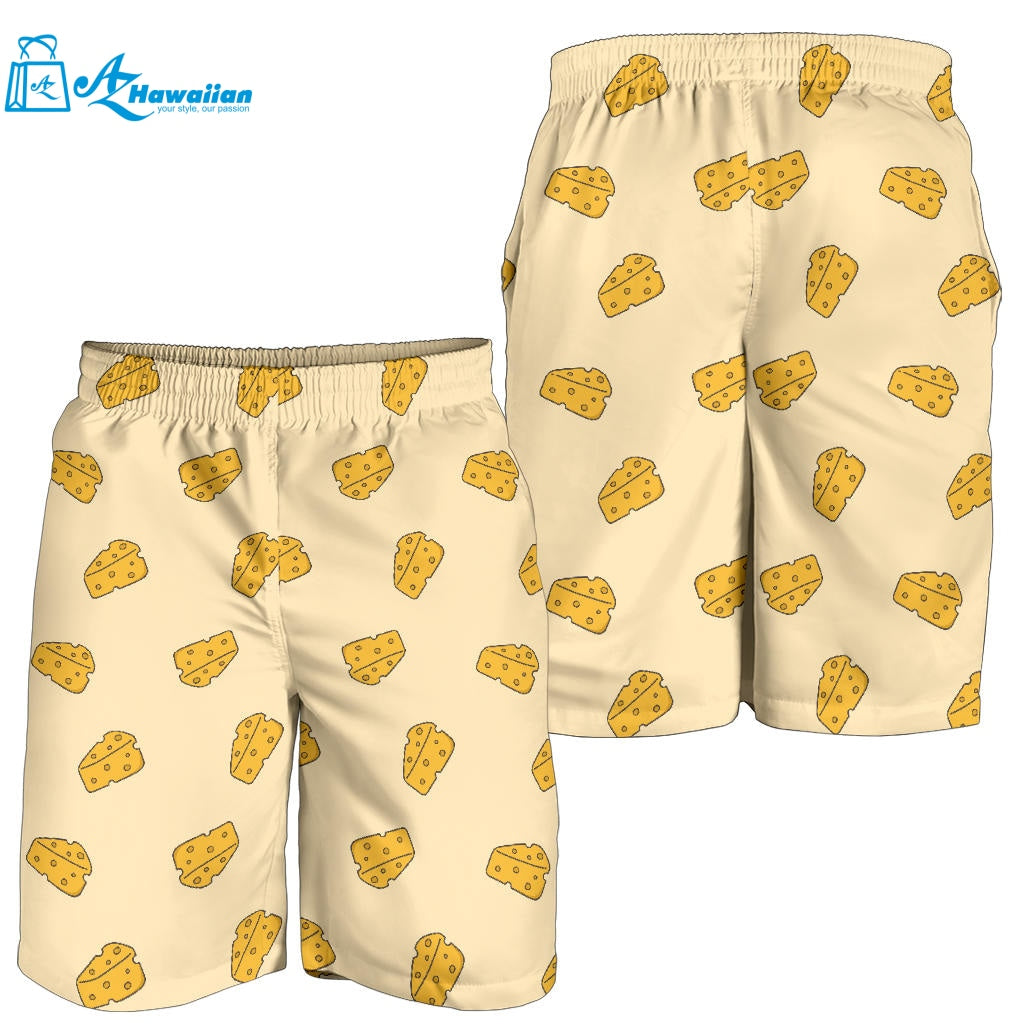 Cheese Pattern Men Shorts