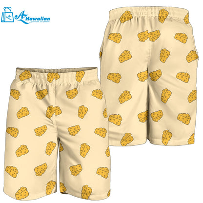 Cheese Pattern Men Shorts