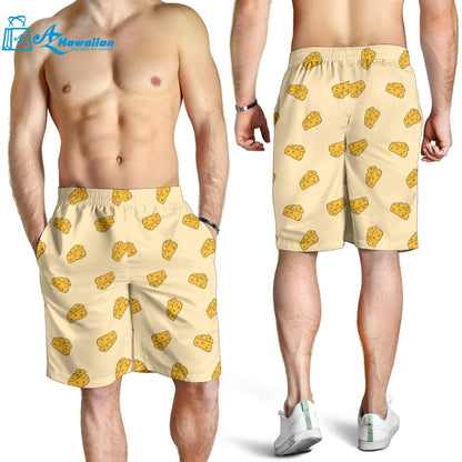 Cheese Pattern Men Shorts