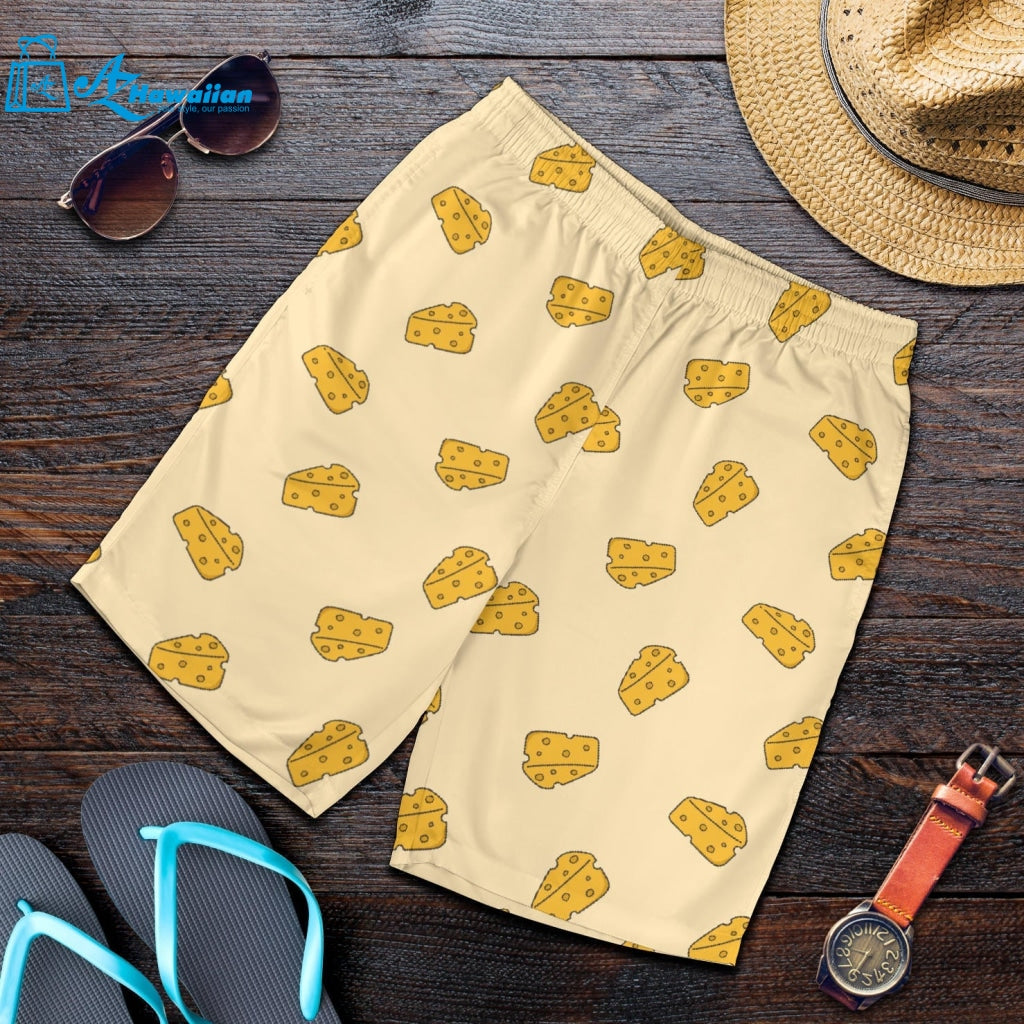 Cheese Pattern Men Shorts