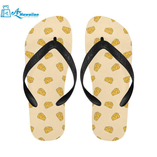 Cheese pattern Unisex Flip Flops