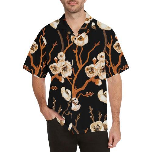 Cherry Blossom Print Pattern Hawaiian Shirt
