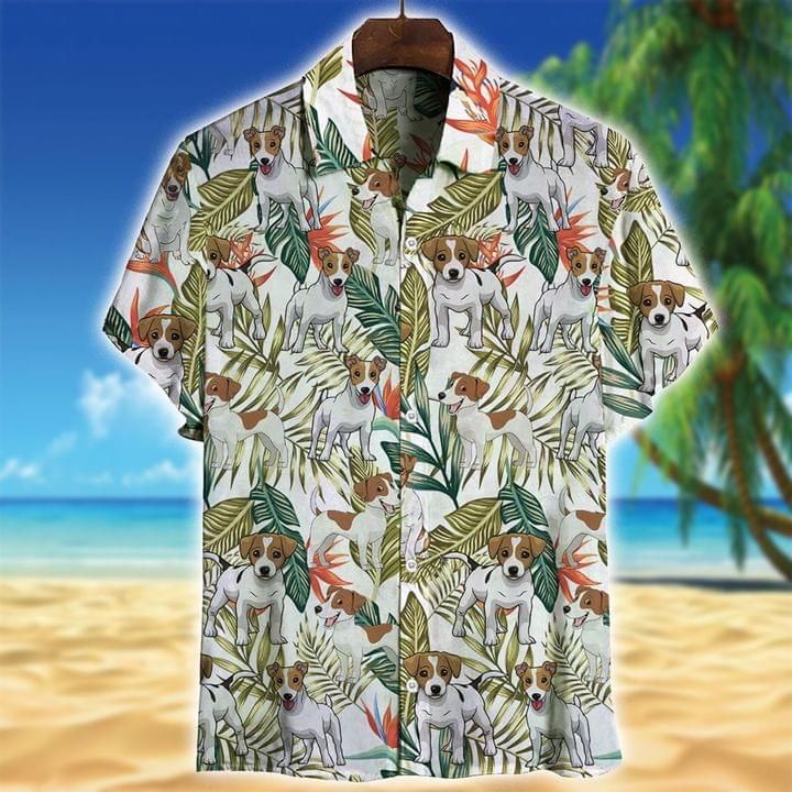 Chihuahua Dog Lover 2 Tropical Print Short Sleeve 