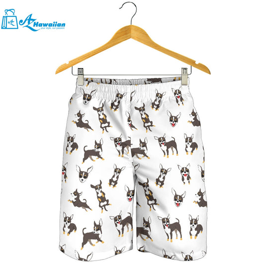 Chihuahua Dog Pattern Men Shorts