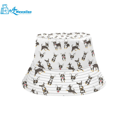 Chihuahua dog pattern Unisex Bucket Hat