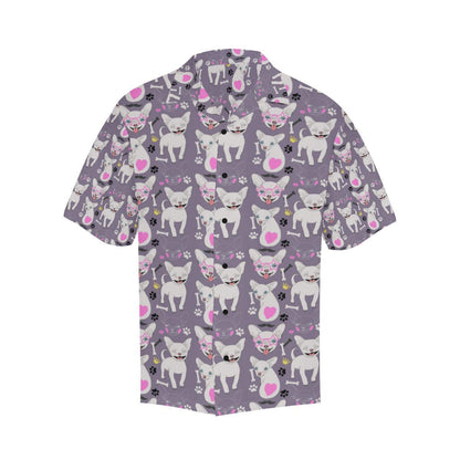 Chihuahua Happy Pattern Hawaiian Shirt