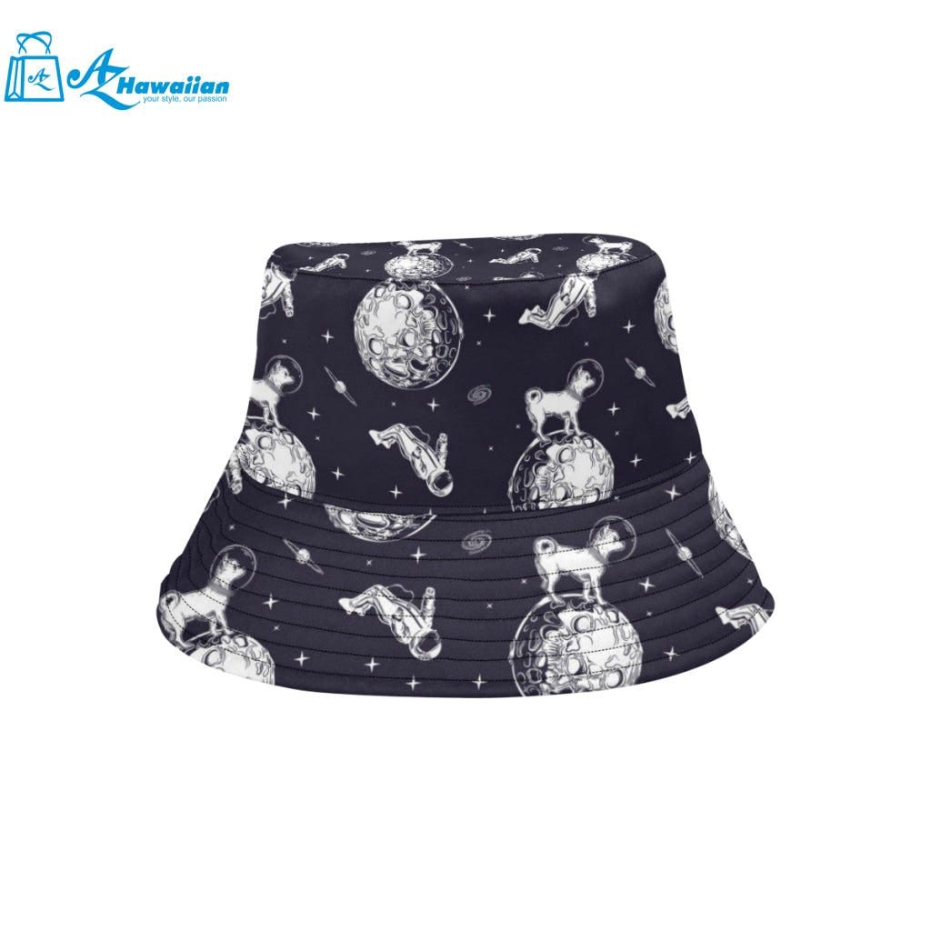 Chihuahua space helmet astronaut pattern Unisex Bucket Hat