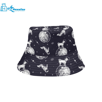 Chihuahua space helmet astronaut pattern Unisex Bucket Hat