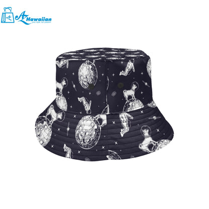 Chihuahua space helmet astronaut pattern Unisex Bucket Hat