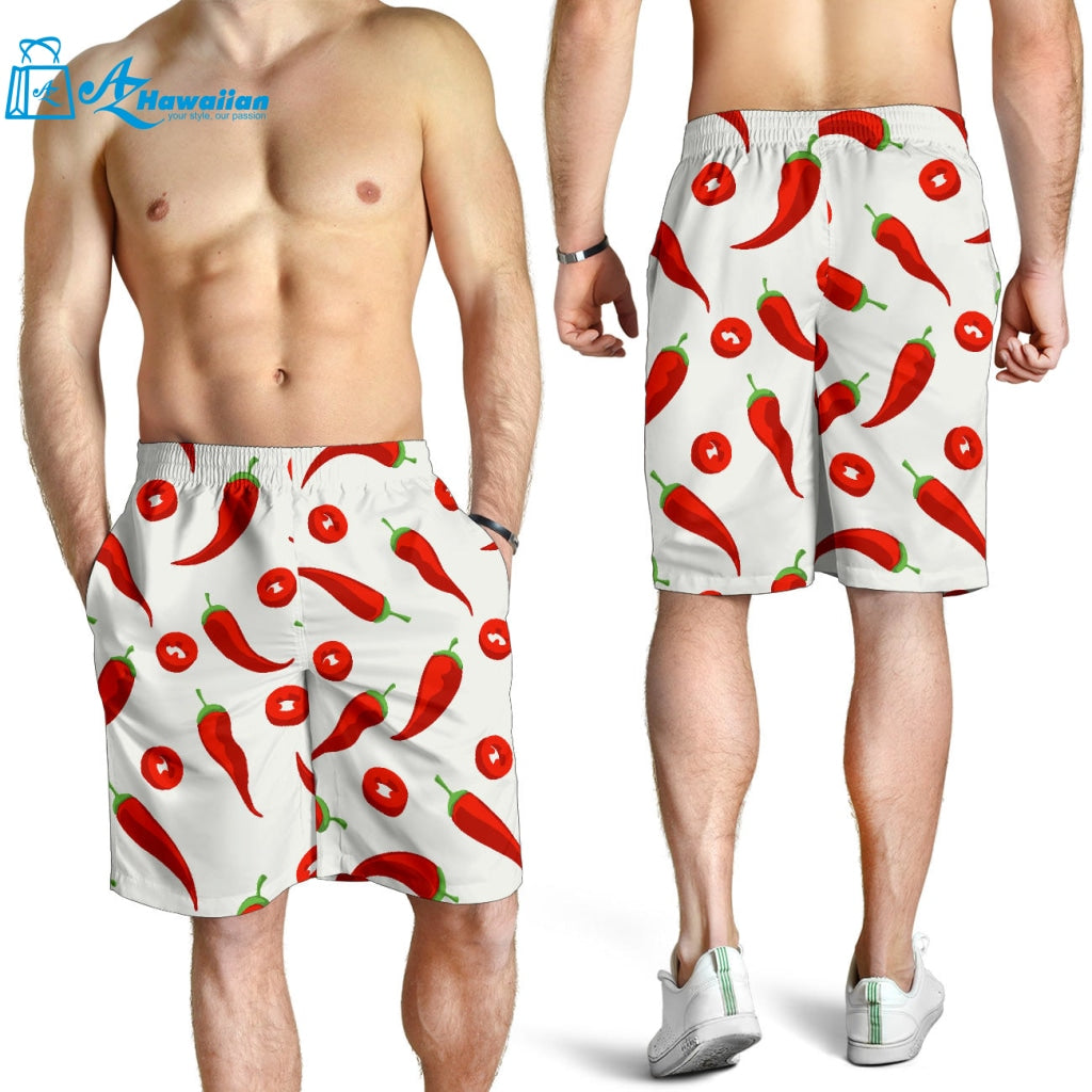 Chili Pattern Men Shorts