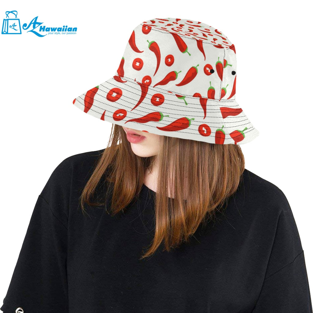 Chili pattern Unisex Bucket Hat